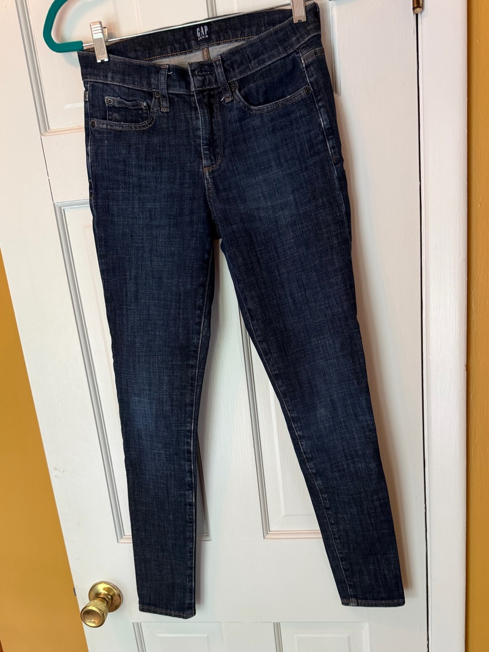 Gap True Skinny Jeans Dark Wash Women’s 26R Stretch Denim
